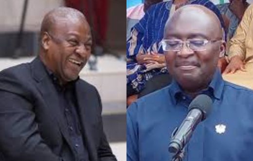 John Dramani Mahama and Dr Mahamudu Bawumia
