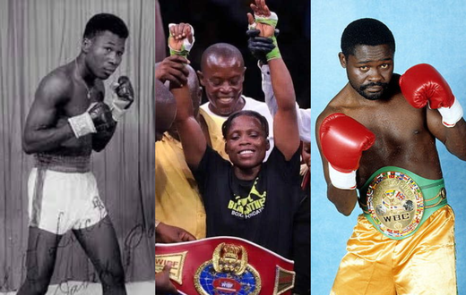Ghana’s boxing world-title-winning champions