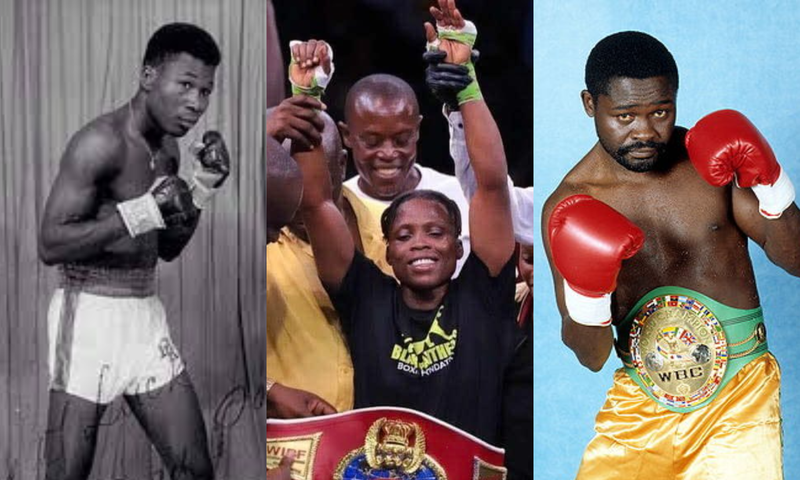 Ghana’s boxing world-title-winning champions