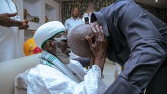 President John Mahama and National Chief Imam