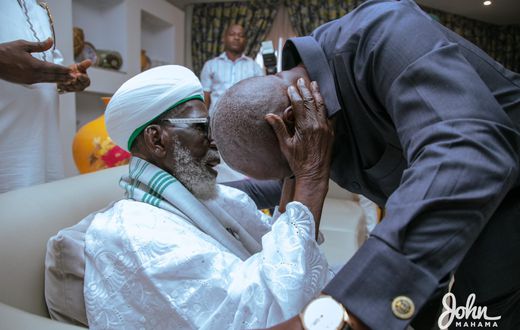 President John Mahama and National Chief Imam