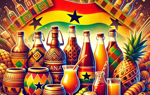 Ghana Month: 5 local Ghanaian drinks you should try today