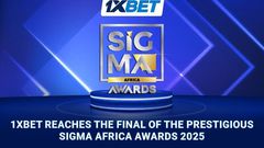 1xBet reaches the final of the prestigious SiGMA Africa Awards 2025