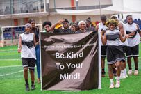 EnduranceGrand leads Team Black to victory at the Pulse All Star Games to promote Mental Health Awareness