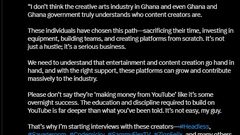 Shatta Wale calls out government over neglect of content creators