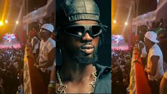 Kudus, other Black Stars players jam at Black Sherif’s epic London concert (Video)