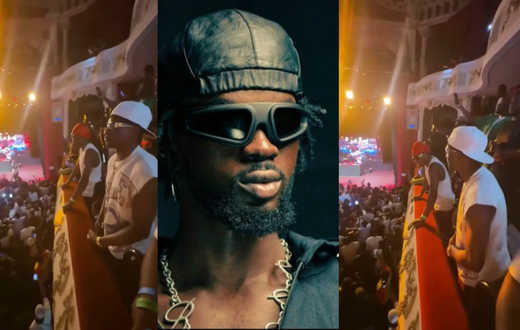 Kudus, other Black Stars players jam at Black Sherif’s epic London concert (Video)