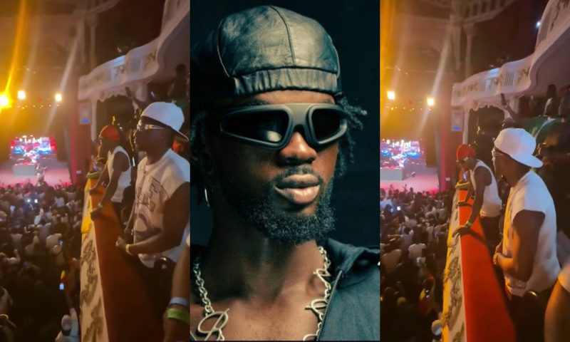 Kudus, other Black Stars players jam at Black Sherif’s epic London concert (Video)