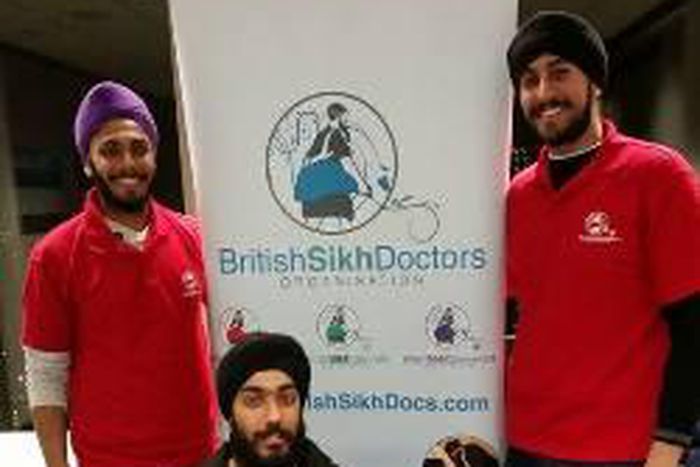 The British Sikh Doctors organisation says it has treated over a 100,000 patients for free in 5 years.