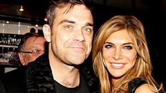 Robbie Williams and wife, Ayda Field