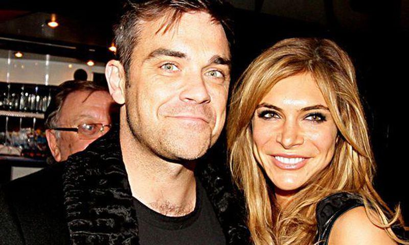 Robbie Williams and wife, Ayda Field