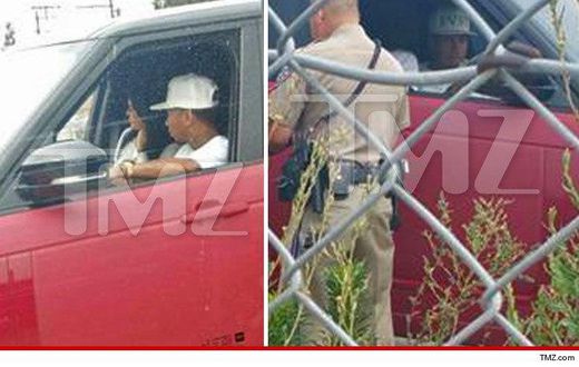 Tyga pulled over on his way to Disneyland with Kylie Jenner