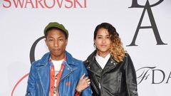 Pharrell Williams and Helen Lasichanh