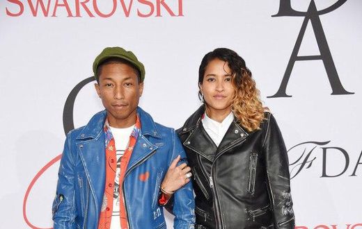 Pharrell Williams and Helen Lasichanh
