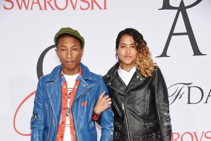 Pharrell Williams and Helen Lasichanh