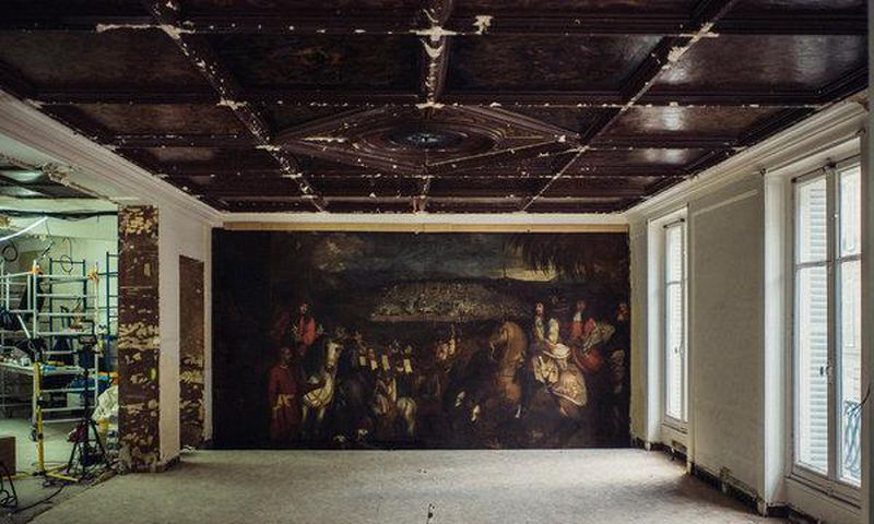 The treasure behind the wall