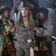 First photo of Johnny Depp as Captain Jack Sparrow.