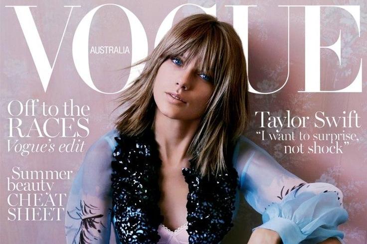 Taylor Swift covers Vogue Autralia November 2015 issue
