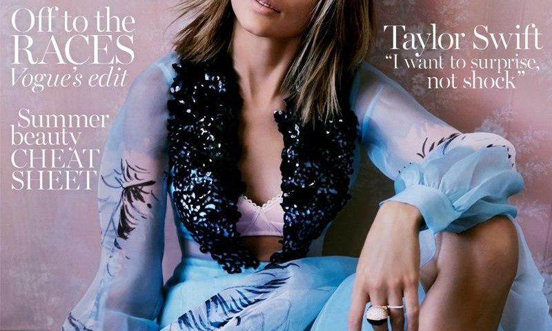 Taylor Swift covers Vogue Autralia November 2015 issue