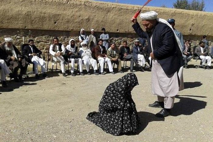 This woman was publicly flogged for sleeping with a married man