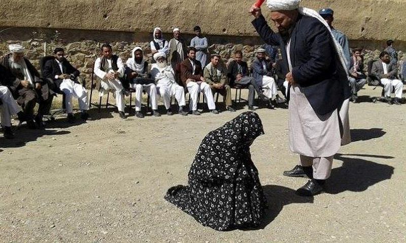 This woman was publicly flogged for sleeping with a married man