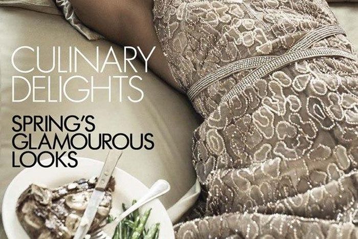 Kayla Scott covers Vogue Italia