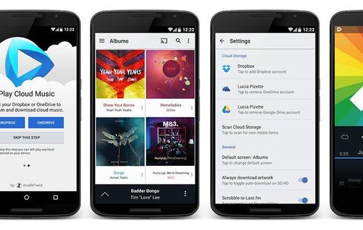 CloudPlayer on Android.