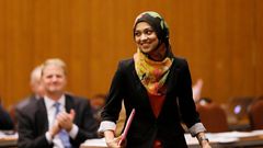 Sadia Saifuddin, a student of the University of California Board nominated as a regent scholar UC Berkeley