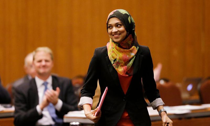Sadia Saifuddin, a student of the University of California Board nominated as a regent scholar UC Berkeley