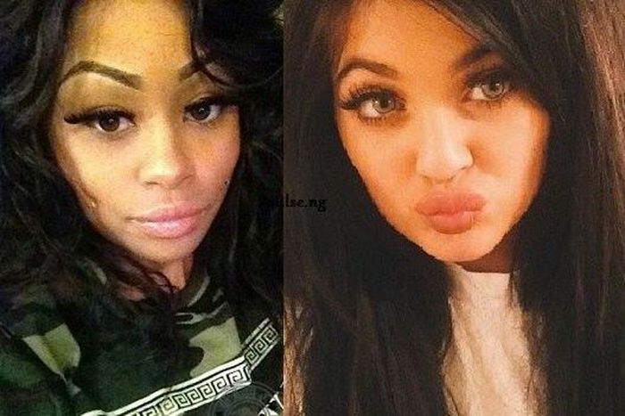 Blac Chyna and Kylie Jenner fight online