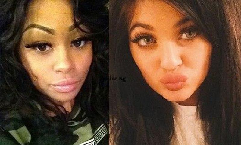 Blac Chyna and Kylie Jenner fight online