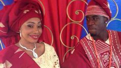 Afriyie Acquah and his wife Amanda Owusu