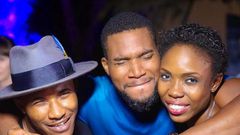 Gideon Okeke, Kunle Rhemmy, Lala Akindoju at the 2014 edition of AFRIFF, which held in Cross River