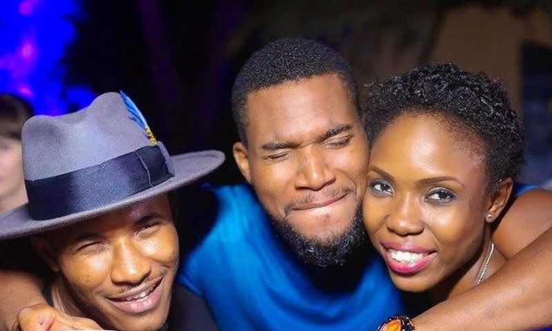Gideon Okeke, Kunle Rhemmy, Lala Akindoju at the 2014 edition of AFRIFF, which held in Cross River