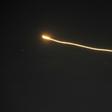An image released by the Syrian Arab News Agency (SANA) early on May 10, 2018 purportedly shows what the official news agency said was air defence systems intercepting Israeli missiles over Syrian airspace, without specifying the location