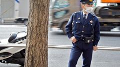 Japanese police officer (For illustration purpose)