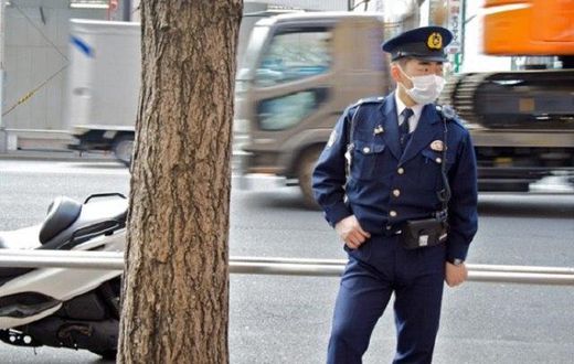 Japanese police officer (For illustration purpose)