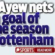 Ayew nets 4th goal of the season against Tottenham