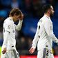 Tough to take: Real Madrid's Luka Modric and Dani Carvajal leave the pitch