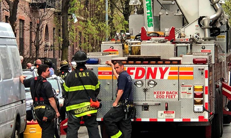 New York firefighter's fatal fall is investigated