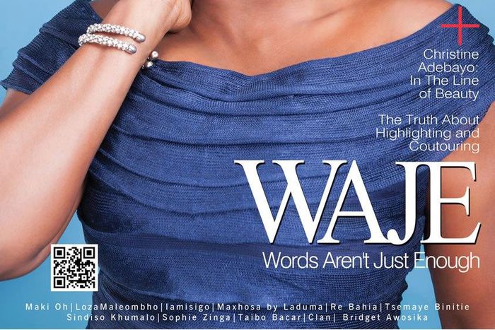 Waje covers Wow Magazine