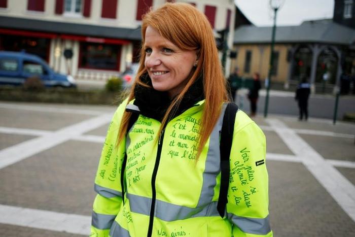 French "yellow vest" protesters have listed 10 people to run for seats in the European Parliament, led by healthcare worker Ingrid Levavasseur