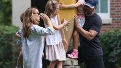 Ben Affleck, Jennifer Garner and their kids