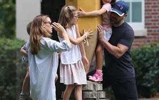 Ben Affleck, Jennifer Garner and their kids