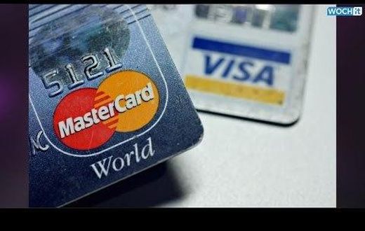 Mastercard and Visa cards