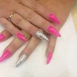 Stiletto shaped nails