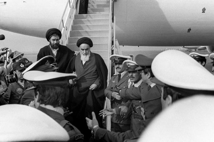 Crowds lined the streets of Tehran on February 1, 1979 hoping to catch a glimpse of Ayatollah Ruhollah Khomeini as he returned from exile