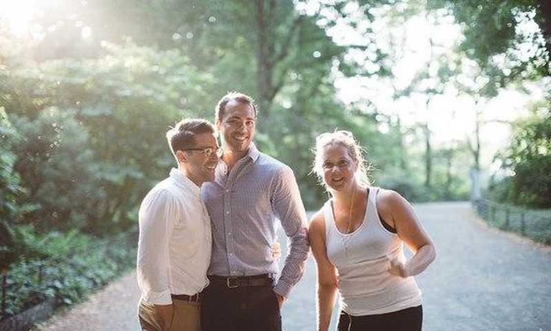 Amy and the lucky couple