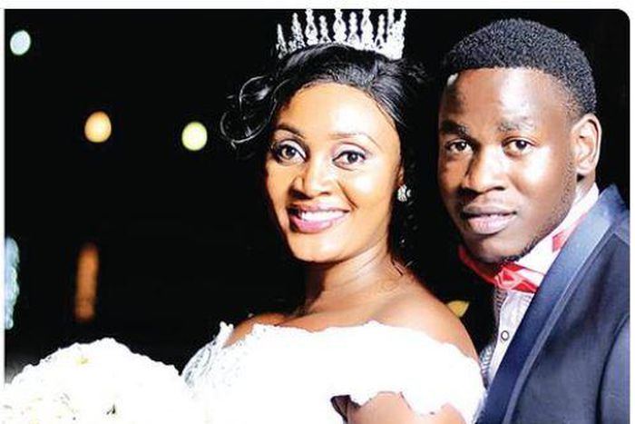 Former beauty queen beaten by husband after he caught her red-handed cheating (Photos)