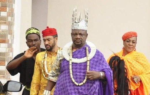 Alex Usifo and Majid Michel work together on  'Royal Mission'.